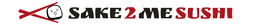 SAKE 2 ME SUSHI logo