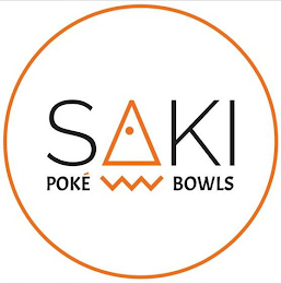 SAKI POKÉ BOWLS logo