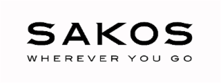 SAKOS WHEREVER YOU GO logo