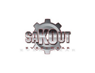 SAKOUT EVERYWEAR EVER WEAR logo