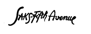 SAKS-FIFTH AVENUE logo