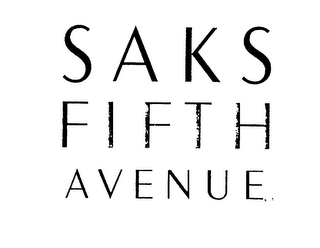 SAKS FIFTH AVENUE logo