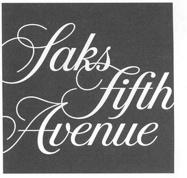 SAKS FIFTH AVENUE logo