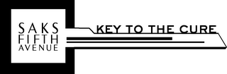 SAKS FIFTH AVENUE KEY TO THE CURE logo