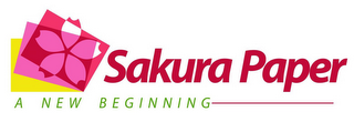 SAKURA PAPER A NEW BEGINNNING logo
