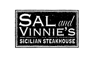 SAL AND VINNIE'S SICILIAN STEAKHOUSE logo