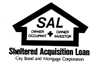 SAL OWNER OCCUPANT + OWNER INVESTOR SHELTERED ACQUISITION LOAN CITY BOND AND MORTGAGE CORPORATION logo