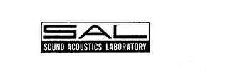 SAL SOUND ACOUSTICS LABORATORY logo