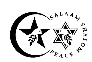 SALAAM SHALOM PEACE logo