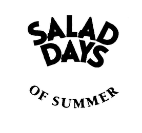 SALAD DAYS OF SUMMER logo