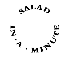 SALAD IN-A-MINUTE logo