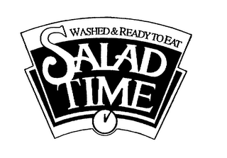 SALAD TIME WASHED & READY TO EAT logo
