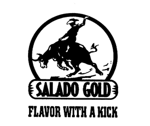 SALADO GOLD FLAVOR WITH A KICK logo