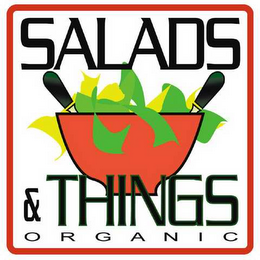 SALADS & THINGS ORGANIC logo
