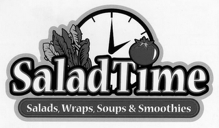 SALADTIME SALADS, WRAPS, SOUPS & SMOOTHIES logo