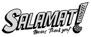 SALAMAT COOKIES! MEANS "THANK YOU!" logo