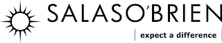 SALAS O'BRIEN EXPECT A DIFFERENCE logo