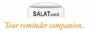 SALATCARD YOUR REMINDER COMPANION... logo