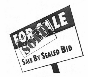 SALE BY SEALED BID FOR SALE SOLD logo