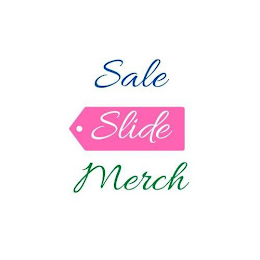 SALE SLIDE MERCH logo