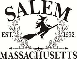 SALEM EST. 1692. MASSACHUSETTS logo