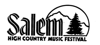 SALEM HIGH COUNTRY MUSIC FESTIVAL logo
