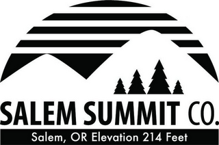 SALEM SUMMIT CO. SALEM, OR ELEVATION 214 FEET logo