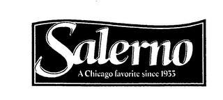 SALERNO A CHICAGO FAVORITE SINCE 1933 logo