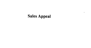 SALES APPEAL logo