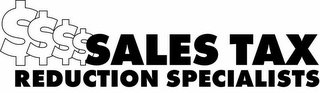 SALES TAX REDUCTION SPECIALISTS logo