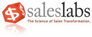 SALESLABS THE SCIENCE OF SALES TRANSFORMATION. logo
