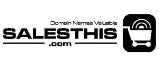 SALESTHIS .COM DOMAIN NAMES VALUABLE logo