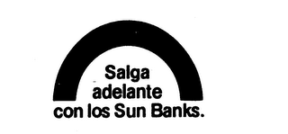 SALGA ADELANTE CON LOS SUN BANKS. logo
