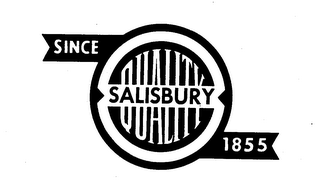 SALISBURY QUALITY SINCE 1855 logo