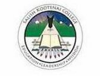 SALISH KOOTENAI COLLEGE EDUCATION · LEADERSHIP · WISDOM logo