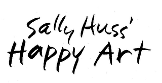 SALLY HUSS' HAPPY ART logo