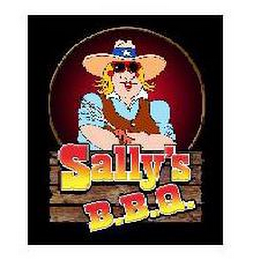 SALLY'S B.B.Q. logo
