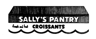 SALLY'S PANTRY CROISSANTS FRESH AND HOT logo