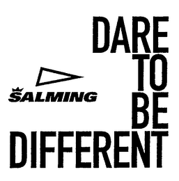SALMING DARE TO BE DIFFERENT logo