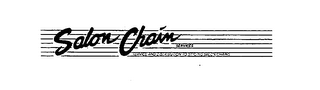 SALON CHAIN SERVICES SERVICE AND DISTRIBUTION TO STYLING SALON CHAINS logo