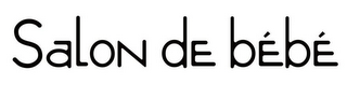 SALON DE BÉBÉ logo