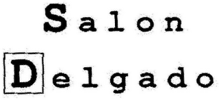 SALON DELGADO logo