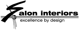 SALON INTERIORS EXCELLENCE BY DESIGN logo