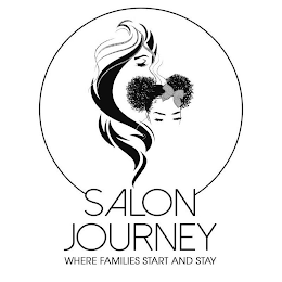SALON JOURNEY WHERE FAMILIES START AND STAY logo