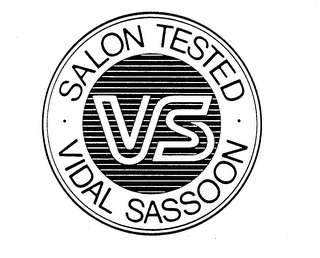 SALON TESTED VS VIDAL SASSOON logo