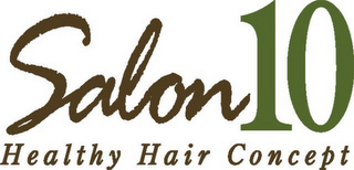SALON10 HEALTHY HAIR CONCEPT logo