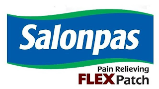 SALONPAS PAIN RELIEVING FLEX PATCH logo