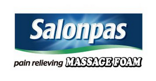 SALONPAS PAIN RELIEVING MASSAGE FOAM logo