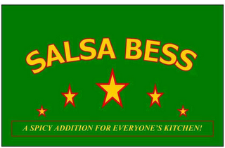 SALSA BESS A SPICY ADDITION FOR EVERYONE'S KITCHEN! logo
