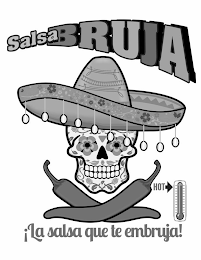 SALSA BRUJA LA SALSA QUE TE EMBRUJA! HOT logo